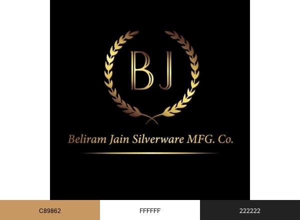 Beliram Jain Silverware Mfg. Co. brand color palette
