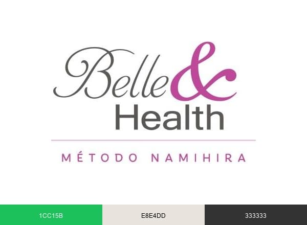 Belle and Health brand color palette