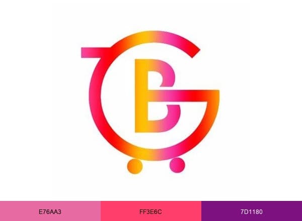 BelleGirl LifeStyle brand color palette