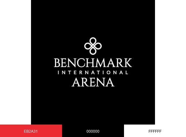 Benchmark International Arena brand color palette
