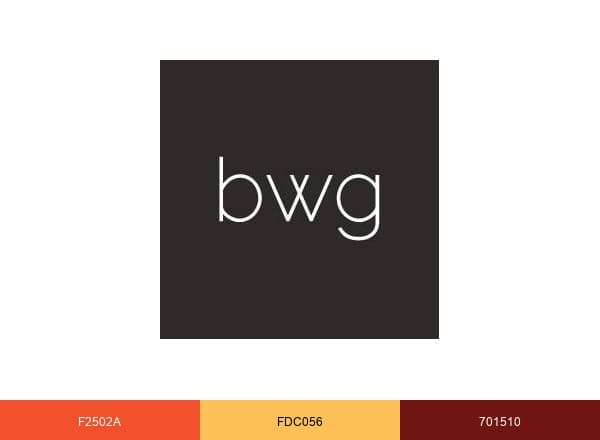 Benchmark Wine Group brand color palette