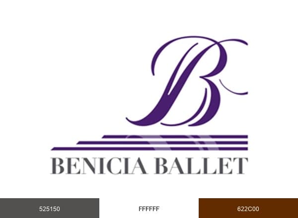 Benicia Ballet brand color palette
