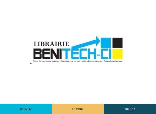 LIBRAIRIE BENITECH CI brand color palette