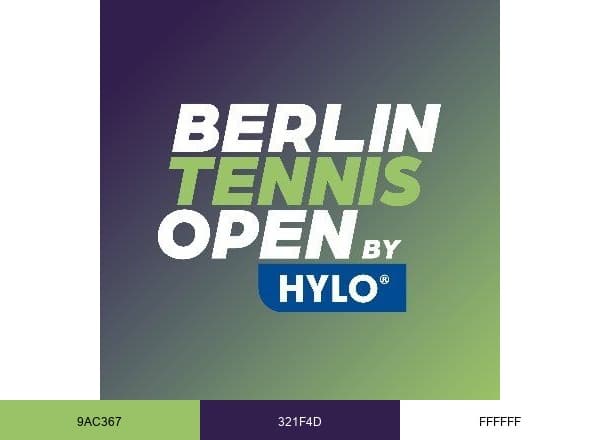 Berlin Tennis Open brand color palette