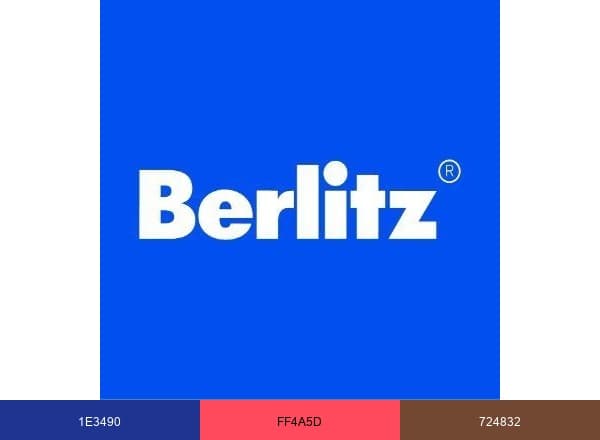 Berlitz US brand color palette