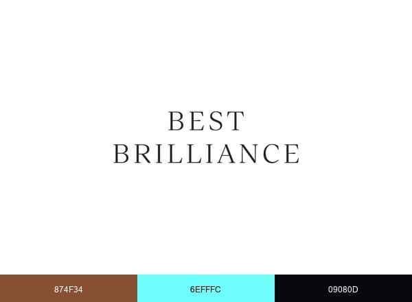 Best Brilliance brand color palette
