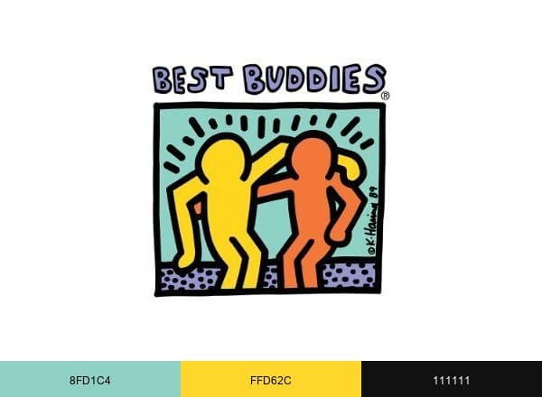 Best Buddies brand color palette