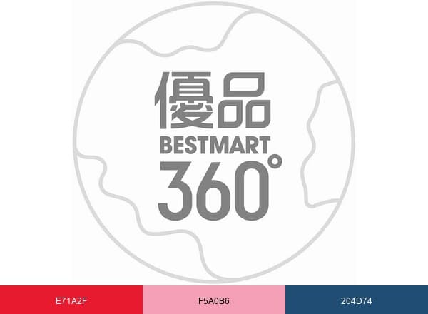 優品360 brand color palette
