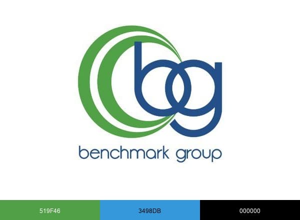 Benchmark Group brand color palette