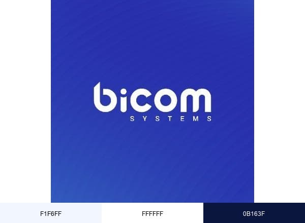 Bicom Systems brand color palette