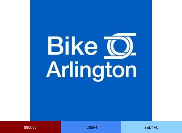 BikeArlington brand color palette
