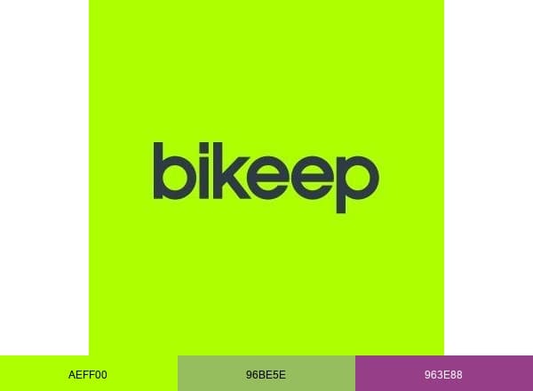 Bikeep brand color palette