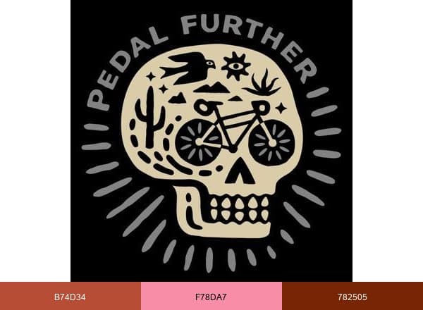 BIKEPACKINGcom brand color palette