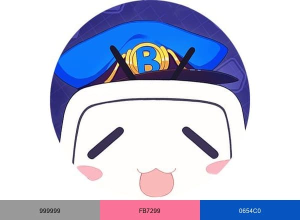 Bilibili brand color palette