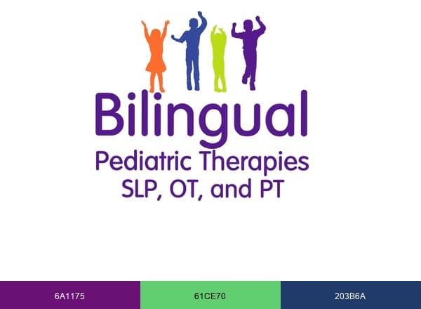 BILINGUAL PEDIATRIC THERAPIES brand color palette