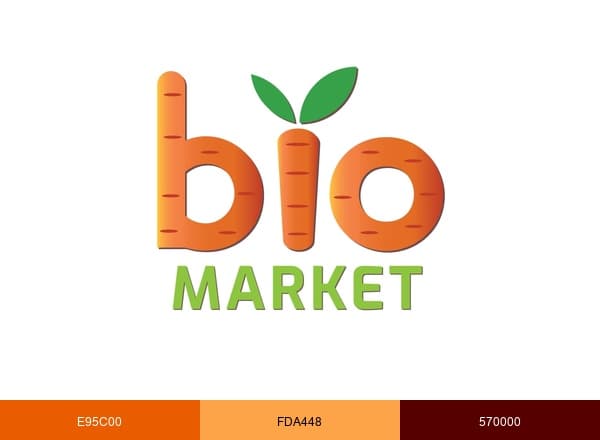 Bio Market BG brand color palette