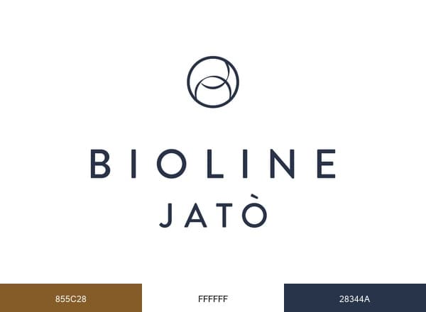 Bioline Jatò brand color palette