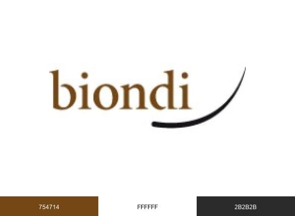 Biondi Treuhand GmbH. brand color palette