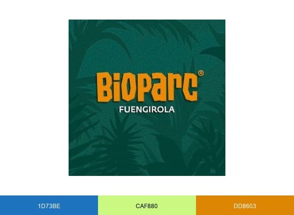 Bioparc Fuengirola brand color palette