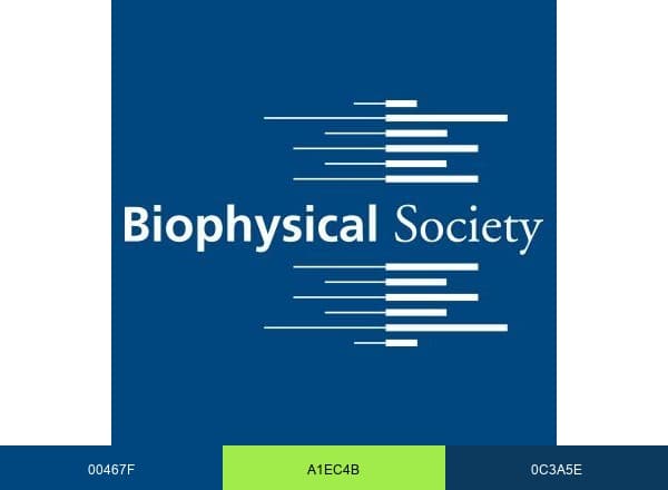 Biophysical Society brand color palette