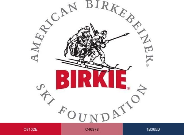 American Birkebeiner brand color palette