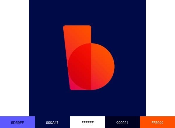 Biteable brand color palette