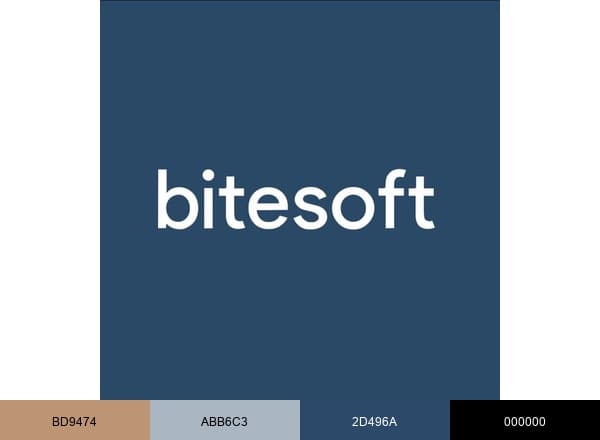 Bitesoftco brand color palette