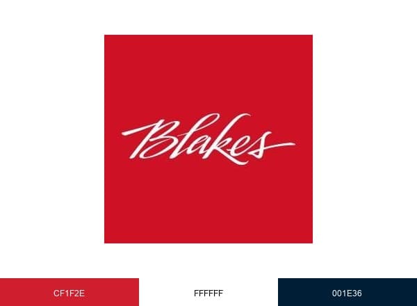 Blakes brand color palette