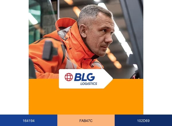 BLG LOGISTICS GROUP AG & Co. KG brand color palette