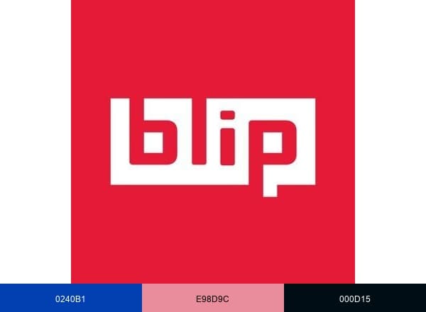 Blip Billboards brand color palette
