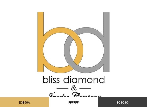 Bliss Diamond brand color palette