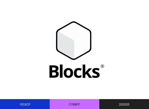 Blocks brand color palette