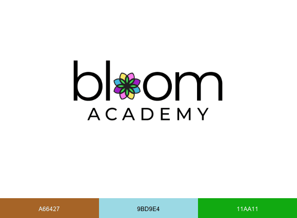 Bloom Academy NJ brand color palette