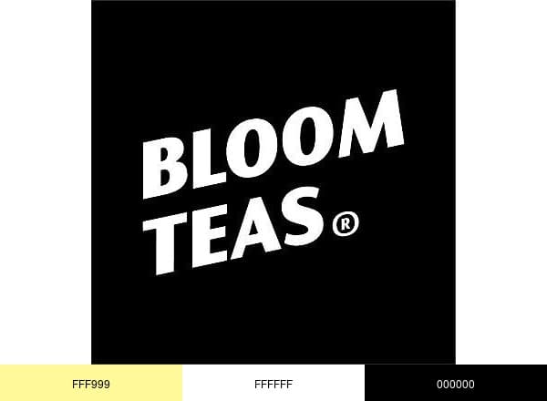 Bloom Teas brand color palette
