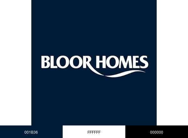 Bloor Homes brand color palette
