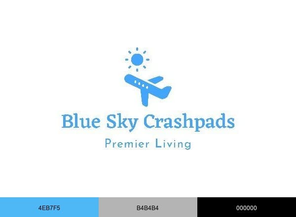 Blue Sky Crashpads brand color palette