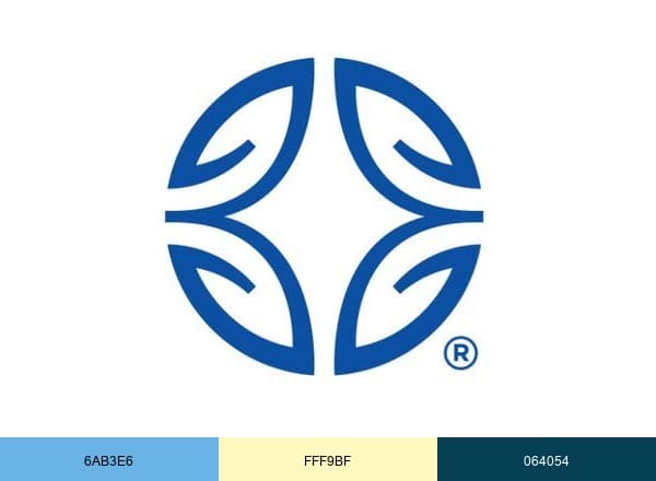 Blue Zones brand color palette