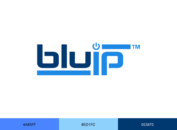 BluIP brand color palette
