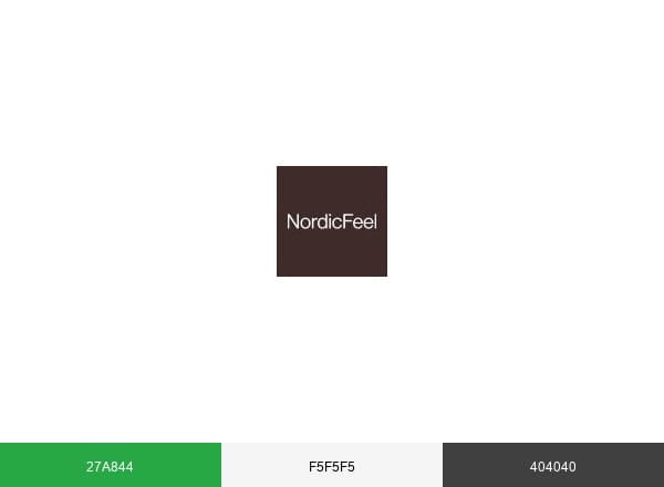 NordicFeel Group brand color palette