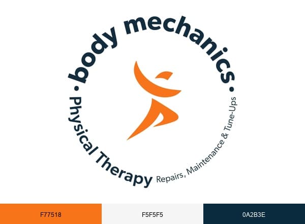 Body Mechanics Physical Therapy brand color palette