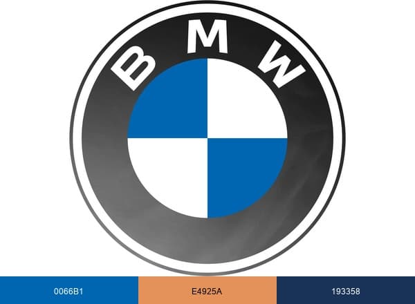 BMW Welt brand color palette