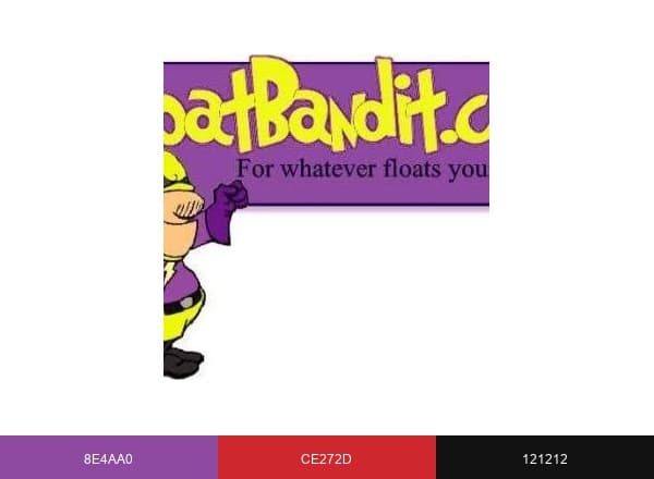 BoatBanditcom brand color palette