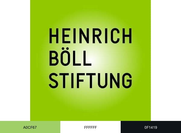 Heinrich-Böll-Stiftung brand color palette