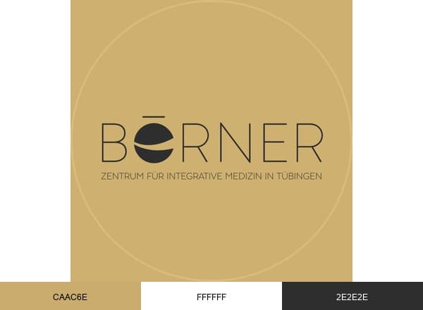 Börner Lebenswerk brand color palette
