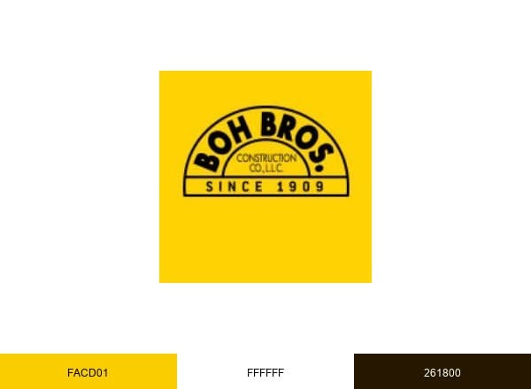 BohBrosConstruction brand color palette