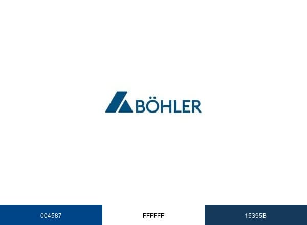 BÖHLER brand color palette