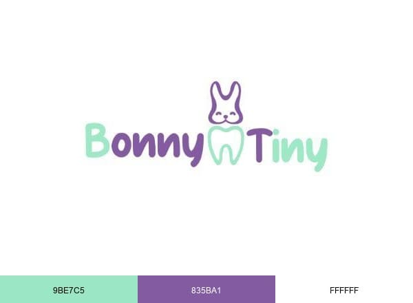 Bonny Tiny brand color palette
