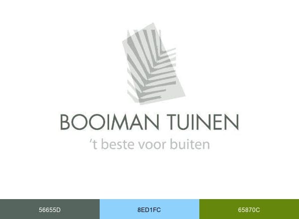 Booiman Tuinen B.V. brand color palette