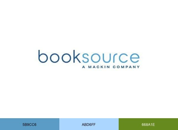 Booksource brand color palette