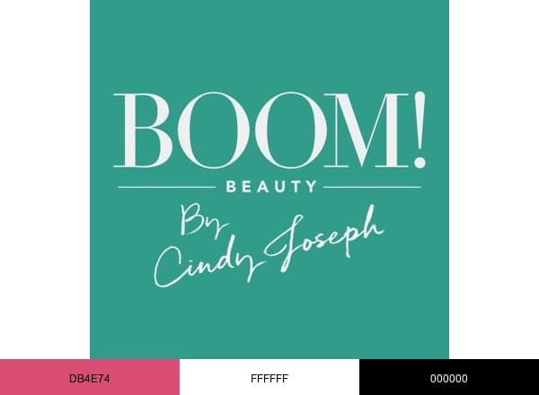 BOOM By Cindy Joseph brand color palette